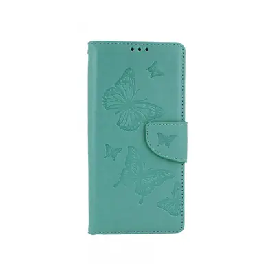 Pouzdro TopQ Xiaomi Redmi Note 9 knížkové Butterfly zelené 53882