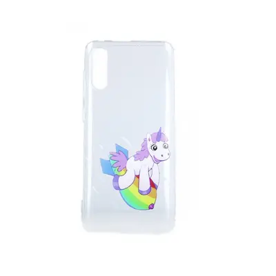 Kryt TopQ Samsung A70 silikon Flying Unicorn 42708