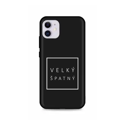 Kryt TopQ iPhone 11 silikon Velký špatný 54440