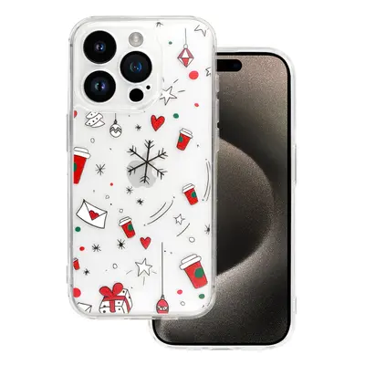 Zadní kryt TEL PROTECT Christmas Clear iPhone 13 Pro Design 3