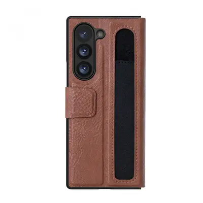 Knížkové pouzdro Nillkin Aoge pro Samsung Galaxy Z Fold 6 Brown