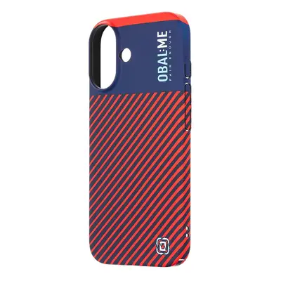 Zadní kryt OBAL:ME Flossy Stripes pro Apple iPhone 16 Blue/Red