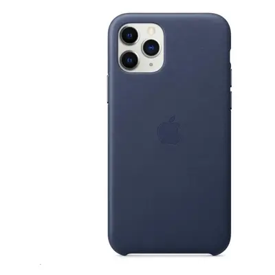 Zadní kryt MWYG2ZE/A Apple Kožený pro iPhone 11 Pro Midnight Blue