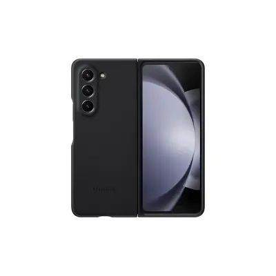 Zadní kryt EF-VF946PBE Samsung Kožený (Eko) pro Galaxy Z Fold 5 Graphite