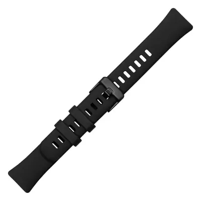 Silikonový řemínek FIXED Silicone Strap pro Huawei Band 8, černý