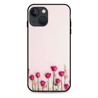 Kryt TopQ iPhone 13 silikon Roses 64889