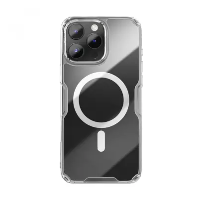 Zadní kryt Nillkin Nature TPU PRO Magnetic pro iPhone 16 Pro Max průhledný