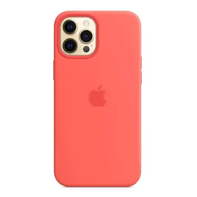 MHL93ZM/A Apple Silikonový kryt vč. Magsafe pro iPhone 12 Pro Max Pink Citrus