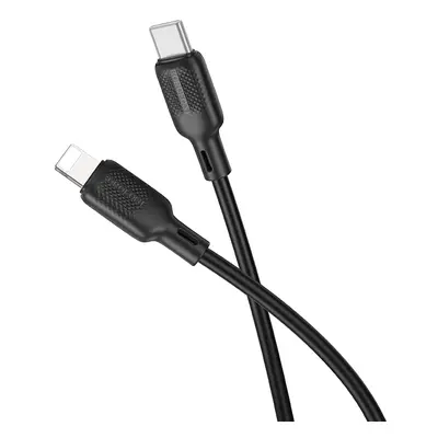 Kabel Borofone BX113 Lenny - USB na typ C - 3A 2 metry černý