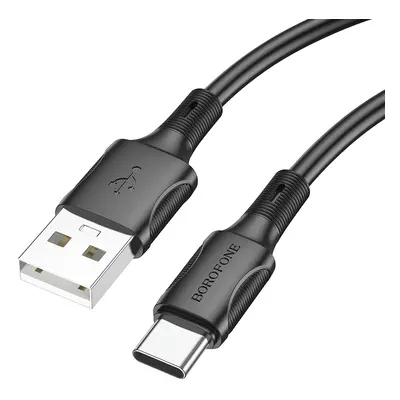 Kabel Borofone BX80 Succeed - USB na typ C - 3A 1 metr černý