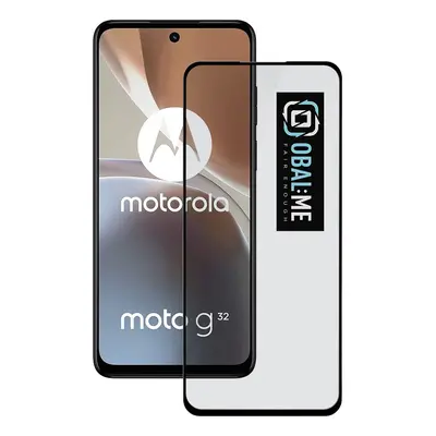 OBAL:ME 5D Tvrzené Sklo pro Motorola G32 Black