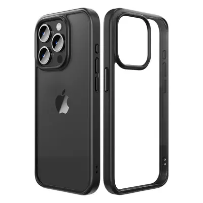 Zadní kryt Rock Guard Series pro iPhone 16 Pro Max clear-black