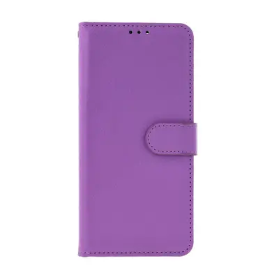 Pouzdro TopQ Xiaomi Redmi 13C knížkové fialové s přezkou 130621