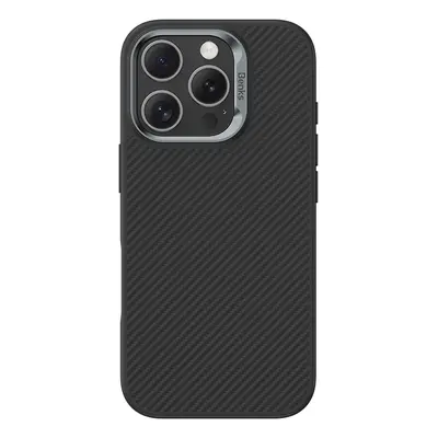 Zadní kryt Benks Magnetic Armor Pro Kevlar Metal Frame 600D pro iPhone 16 Pro černý