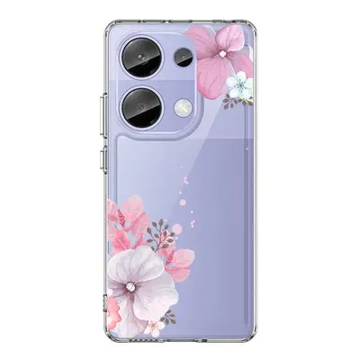 Kryt TopQ Image Xiaomi Redmi Note 13 Pro Image pevný Violet Blossom 122418