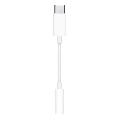 Adaptér Apple MW2Q3ZM/A USB-C-3,5mm jack bílý