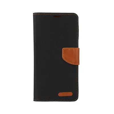 Pouzdro Canvas Xiaomi Redmi 13C knížkové černé 121365