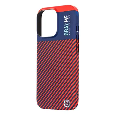 Zadní kryt OBAL:ME Flossy Stripes pro Apple iPhone 16 Pro Blue/Red