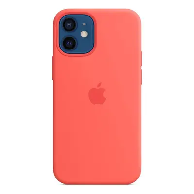 MHKP3ZM/A Apple Silikonový kryt vč. Magsafe pro iPhone 12 mini Pink Citrus