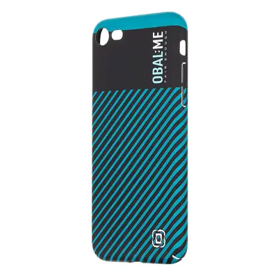 Zadní kryt OBAL:ME Flossy Stripes pro Apple iPhone SE 2020-SE 2022-7-8 Black/Teal