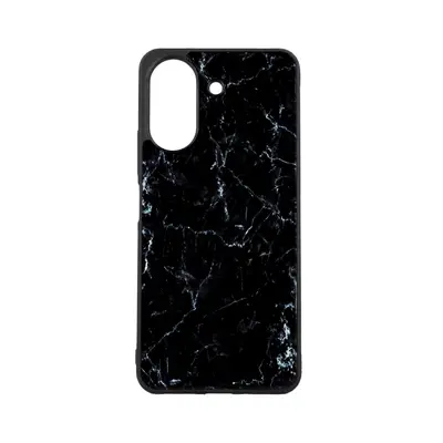 Kryt TopQ Marble Xiaomi Redmi 13C pevný Smoky Black 117923