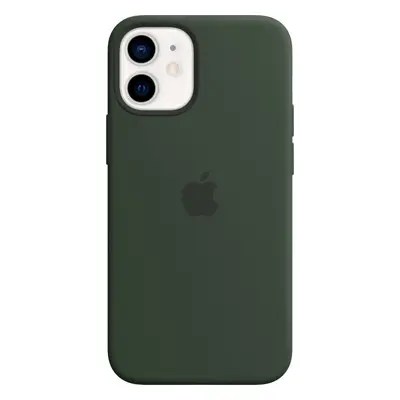 MHKR3ZM/A Apple Silikonový kryt vč. Magsafe pro iPhone 12 mini Cypress Green