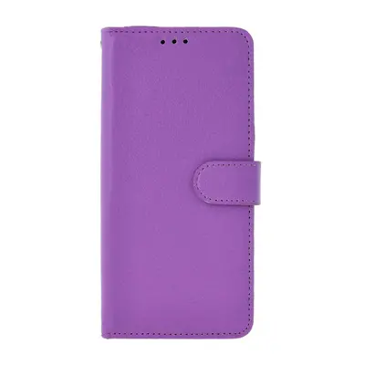 Pouzdro TopQ Xiaomi Redmi Note 13 Pro knížkové fialové s přezkou 130194