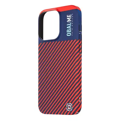 Zadní kryt OBAL:ME Flossy Stripes pro Apple iPhone 15 Pro Blue/Red