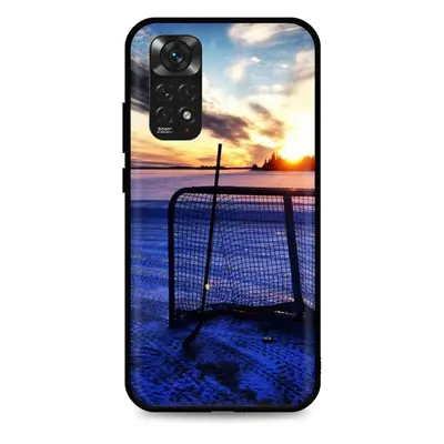 Kryt TopQ Xiaomi Redmi Note 11 silikon Hockey Sunset 67381