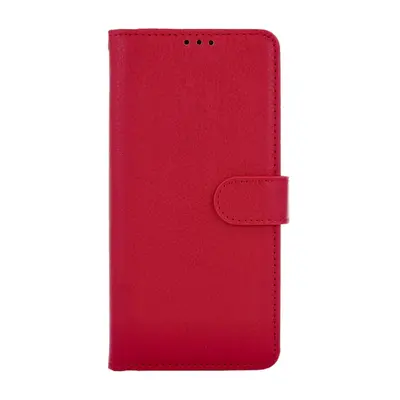 Pouzdro TopQ Xiaomi Redmi Note 13 knížkové červené s přezkou 130165