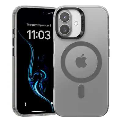 Zadní kryt Benks Magnetic Lucid Armor pro iPhone 16 šedý