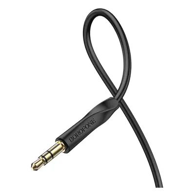 Audio kabel Borofone BL16 - jack 3,5 mm na jack 3,5 mm - 1 m černý