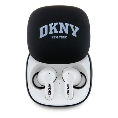 Bezdrátová sluchátka DKNY 3D Rubber Matte Finish TWS černá