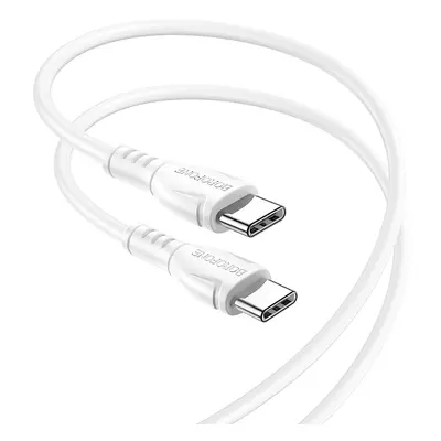 Borofone kabel BX51 Triumph - typ C na typ C - 60W 1 metr bílý