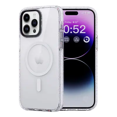 Zadní kryt Rock Crystal Shield Series Magnetic pro iPhone 14 Pro Transparent