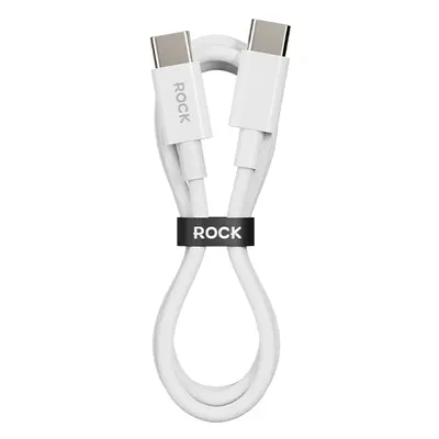 Datový kabel Rock Cable P8 Basic Series USB-C - USB-C PD 60W 3A 1m bílý