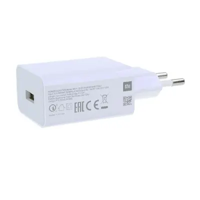 Adaptér Xiaomi MDY-10-EF s funkcí rychlonabíjení 18W 3A bílý (Service Pack)