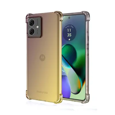 Kryt TopQ Motorola Moto G54 5G Shock duhový purpurovo-žlutý 120890