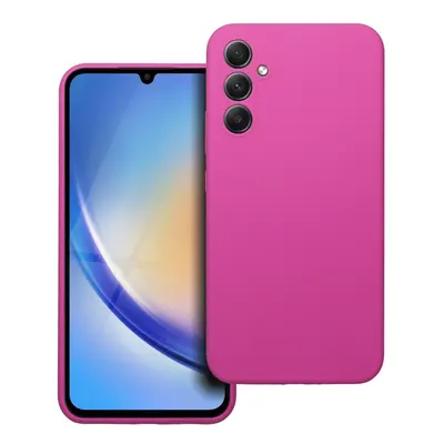 Kryt TopQ Essential Samsung A34 malinový 127446