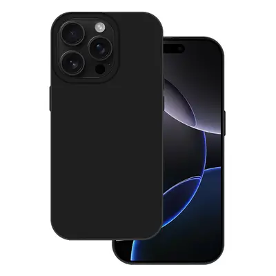 Zadní kryt Tel Protect Silicone Premium pro iPhone 16 Pro black