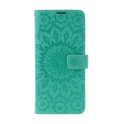 Pouzdro TopQ Xiaomi Redmi 14C knížkové Mandala zelená 133351