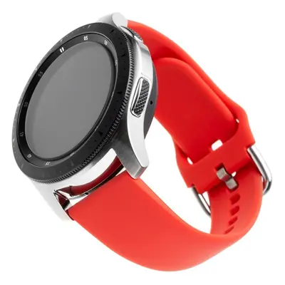 Silikonový řemínek FIXED Silicone Strap s Quick Release 20mm pro smartwatch, červený