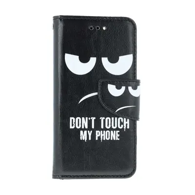 Pouzdro TopQ iPhone SE 2020 knížkové Don't Touch 49754