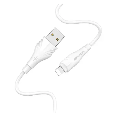 Datový kabel Borofone BX18 Optimal USB-A - Lightning 2A 1m bílý