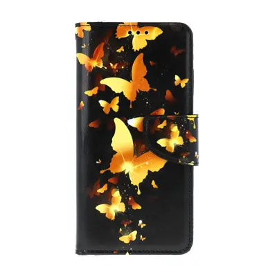 Pouzdro TopQ Xiaomi Redmi Note 10 knížkové Luxusní motýlci 59784