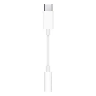 Adaptér MU7E2ZM/A iPhone USB-C/3,5mm White (Bulk)