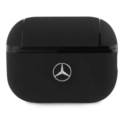 Kožené pouzdro Mercedes pro AirPods Pro 2 Black