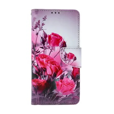 Pouzdro TopQ Xiaomi Redmi 14C Romantické růže 132340