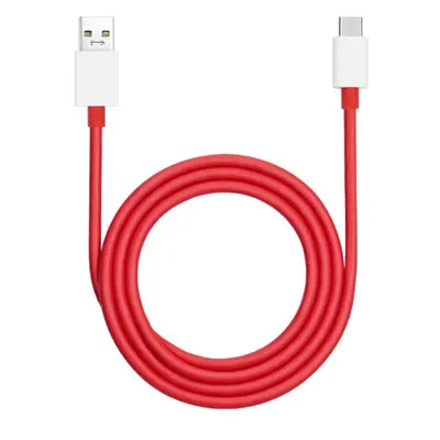 Datový kabel OnePlus SUPERVOOC Charge USB-A/USB-C 10A 1m Red