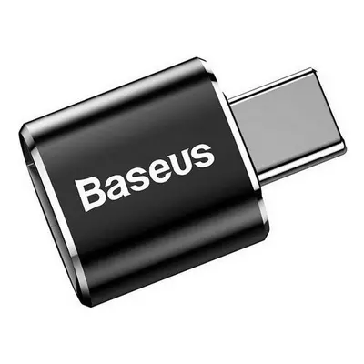 Adaptér OTG Baseus USB / USB-C (Type-C) černý 53340